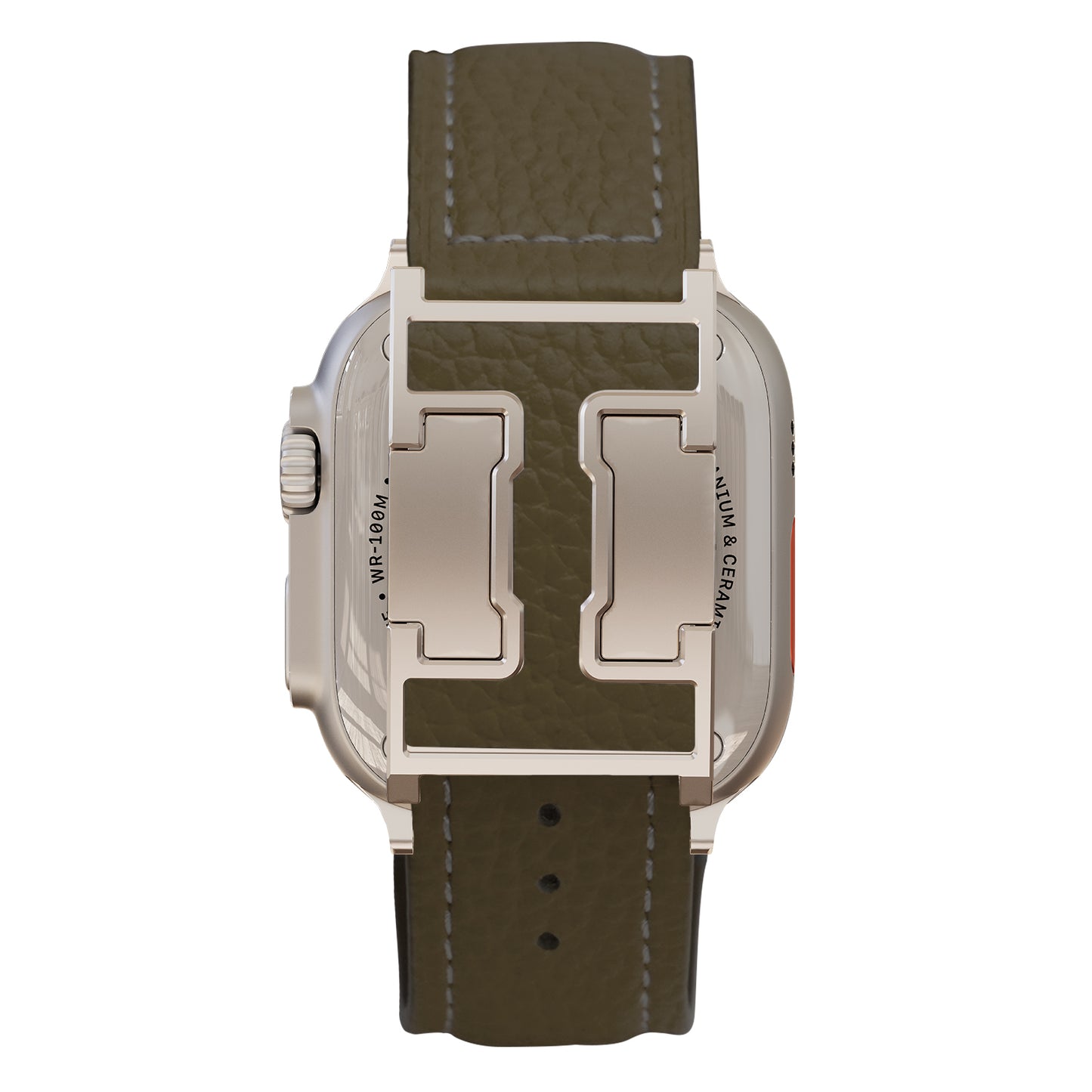 Lychee Leather Band For Apple Watch