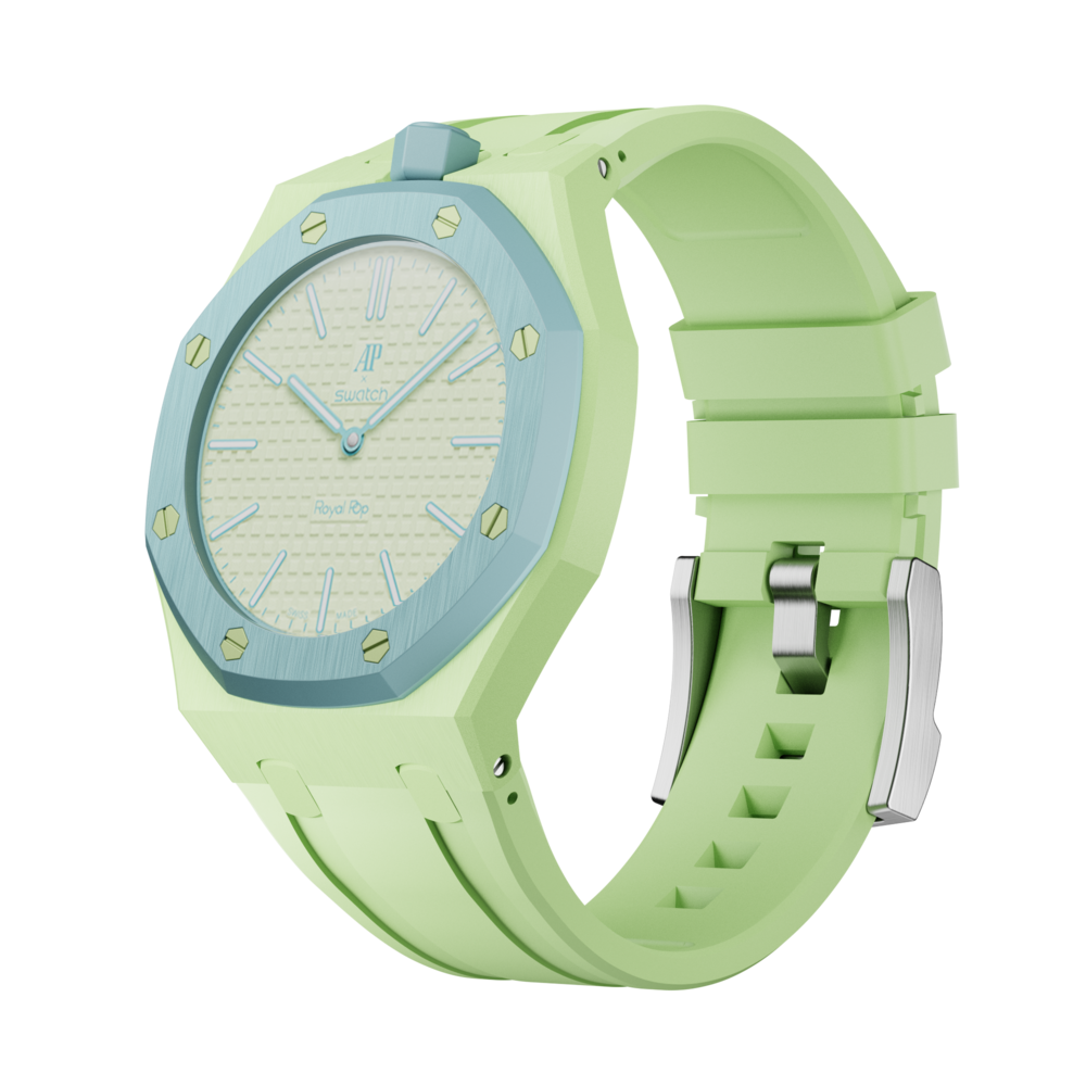 Silicone Watch Band & Protective Case Set