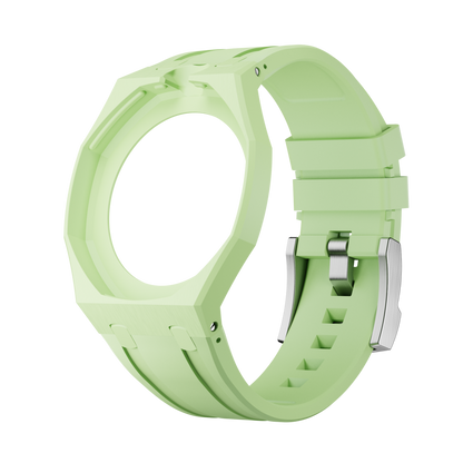 Silicone Watch Band & Protective Case Set
