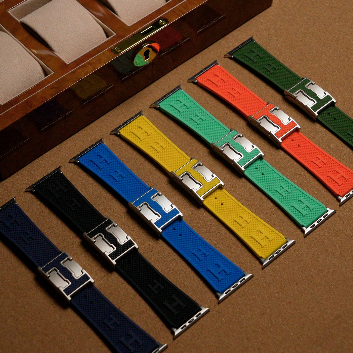 Weave Texture Silicone Band for Apple Watch