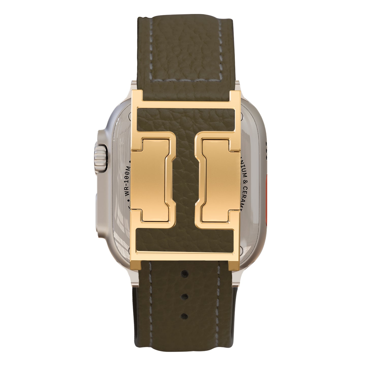 Lychee Leather Band For Apple Watch