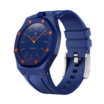 Silicone Watch Band & Protective Case Set