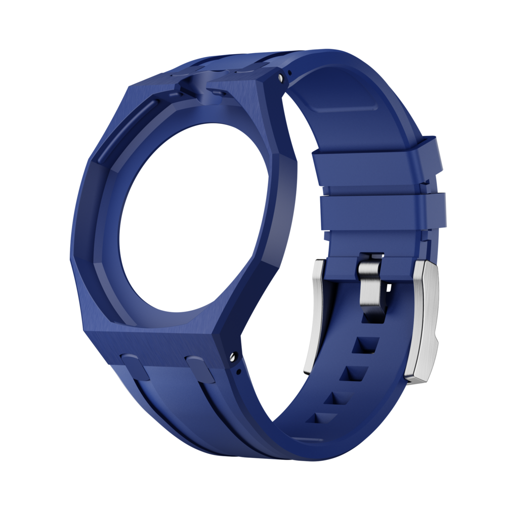 Silicone Watch Band & Protective Case Set