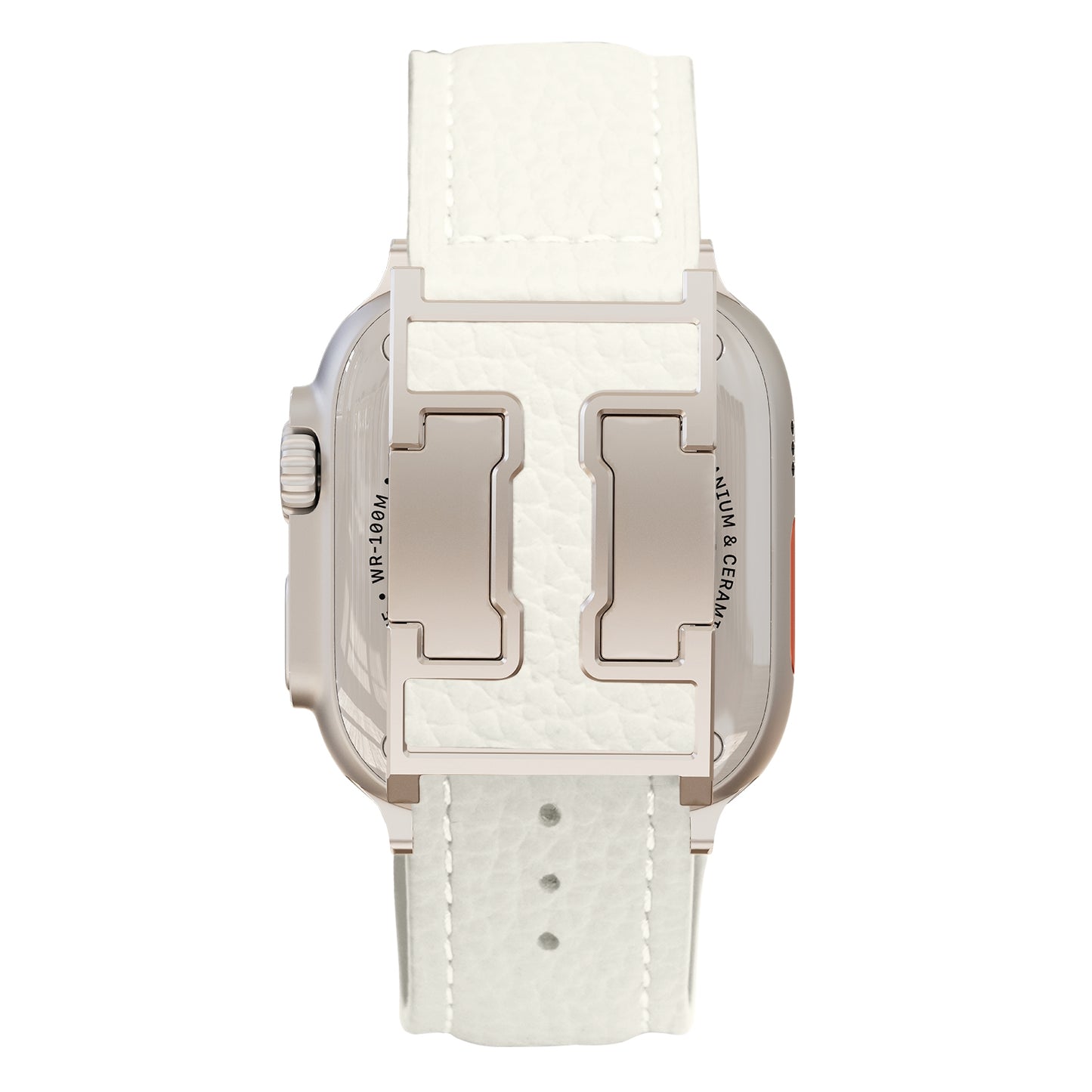 Lychee Leather Band For Apple Watch