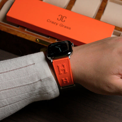 Weave Texture Silicone Band for Apple Watch