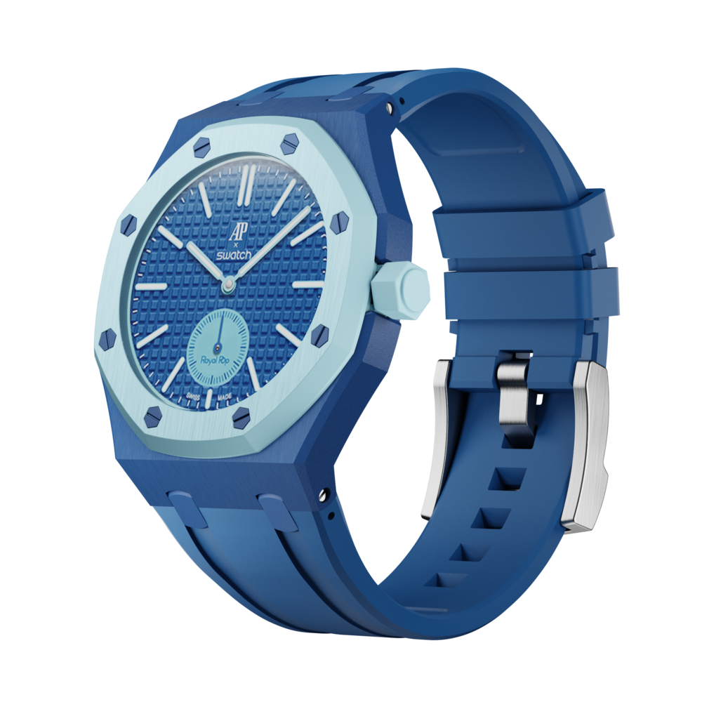 Silicone Watch Band & Protective Case Set