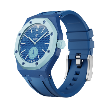 Silicone Watch Band & Protective Case Set