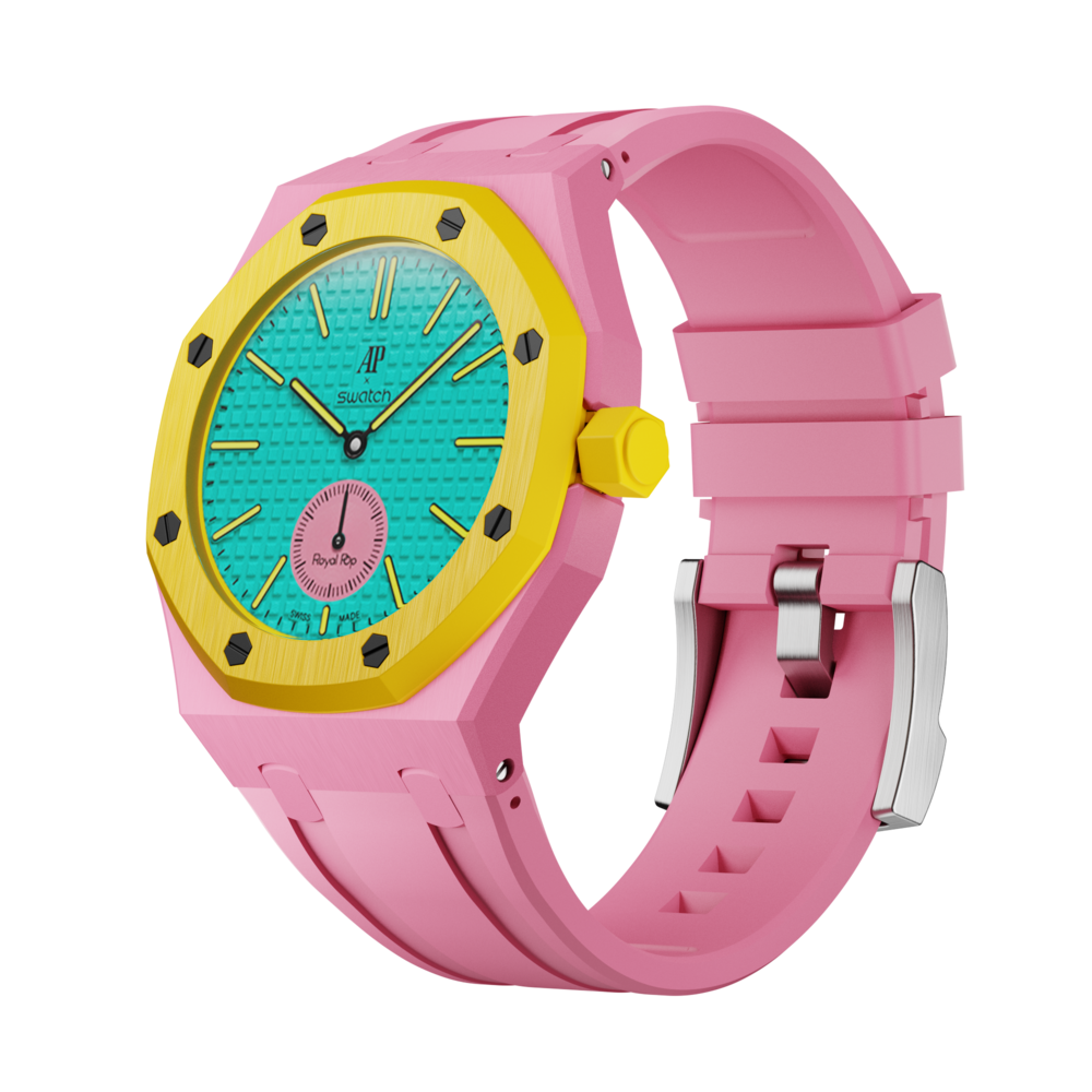 Silicone Watch Band & Protective Case Set