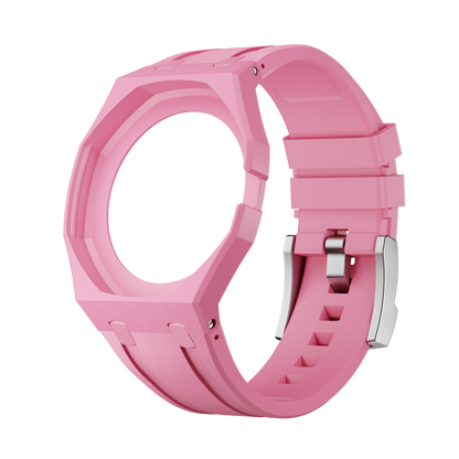 Silicone Watch Band & Protective Case Set