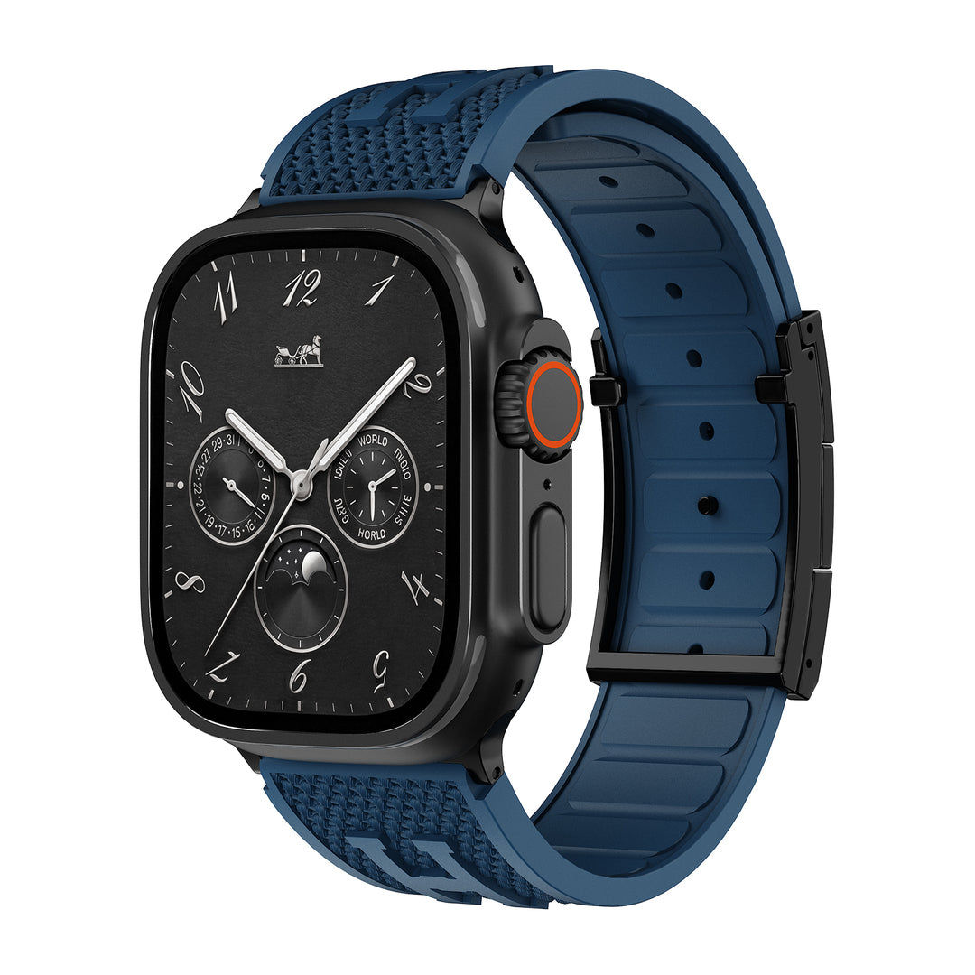 Weave Texture Silicone Band for Apple Watch