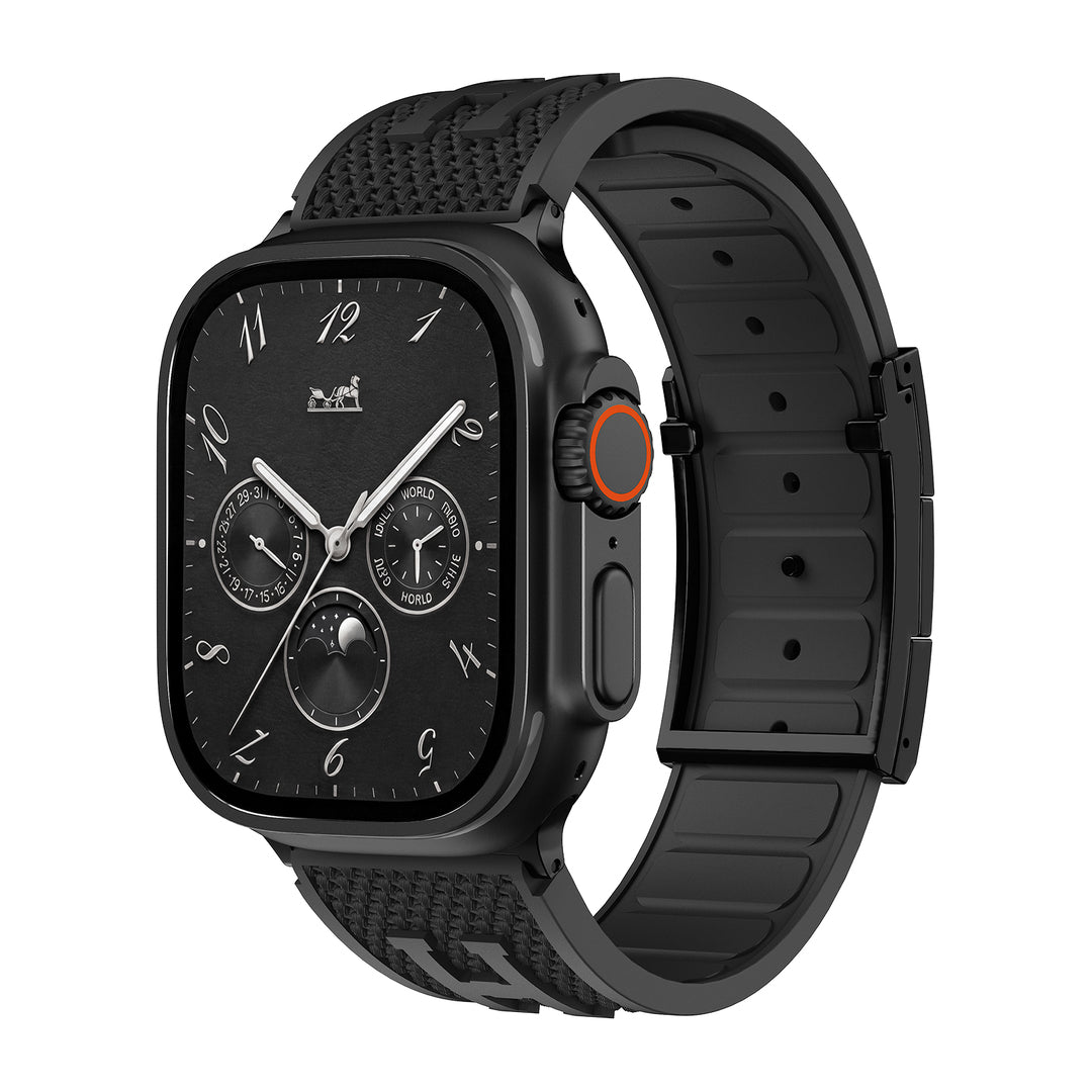 Weave Texture Silicone Band for Apple Watch