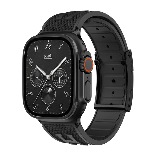 Weave Texture Silicone Band for Apple Watch