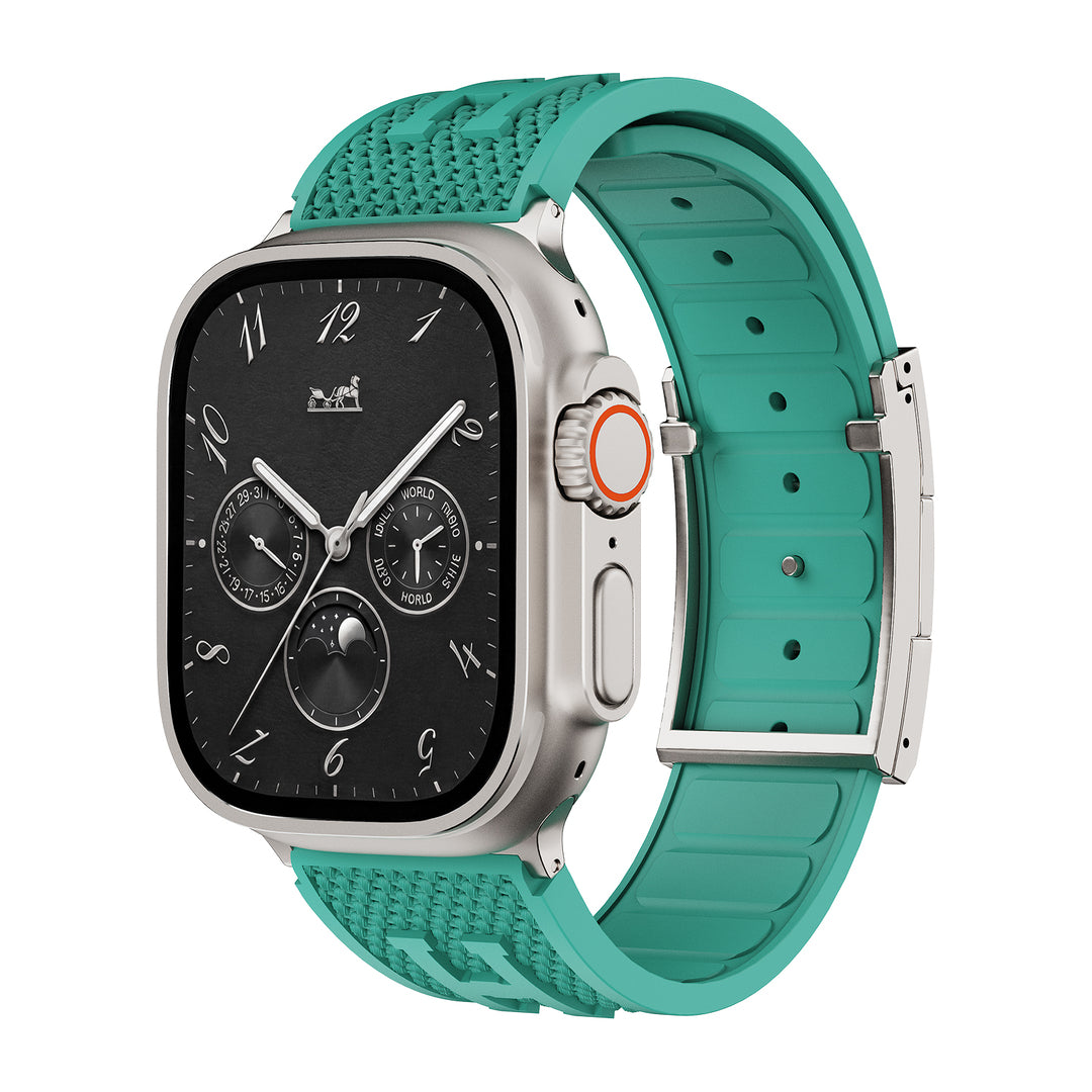 Weave Texture Silicone Band for Apple Watch