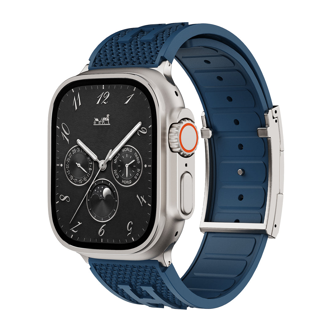 Weave Texture Silicone Band for Apple Watch