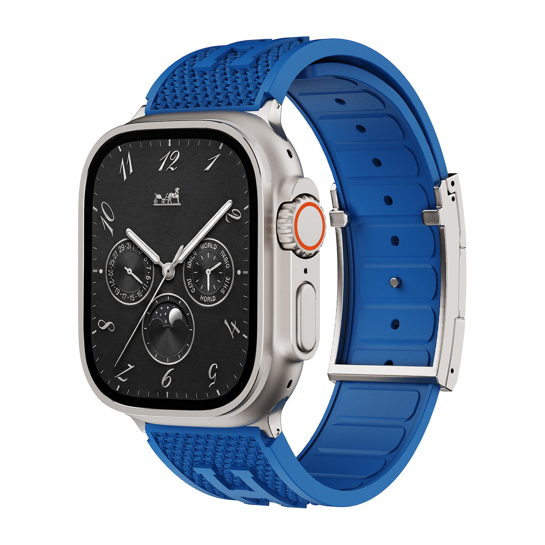 Weave Texture Silicone Band for Apple Watch