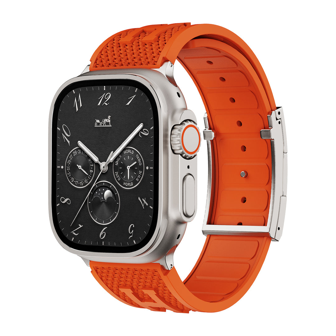 Weave Texture Silicone Band for Apple Watch