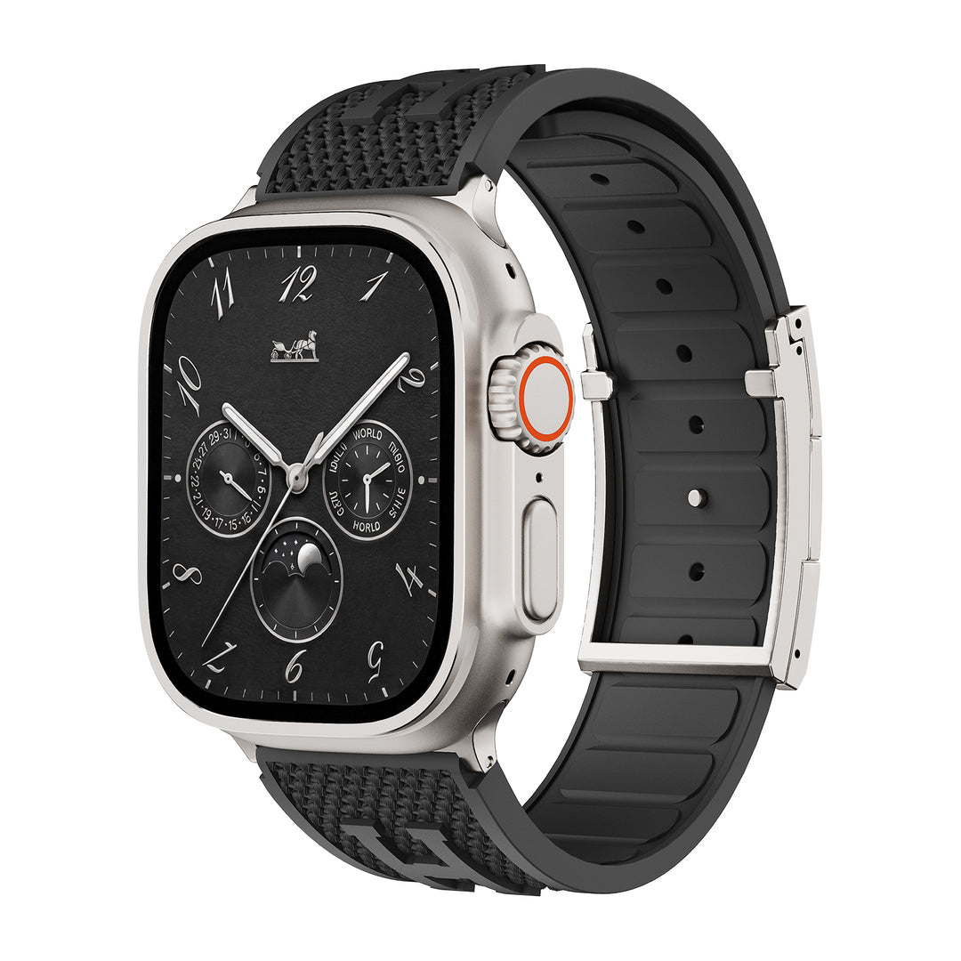 Weave Texture Silicone Band for Apple Watch