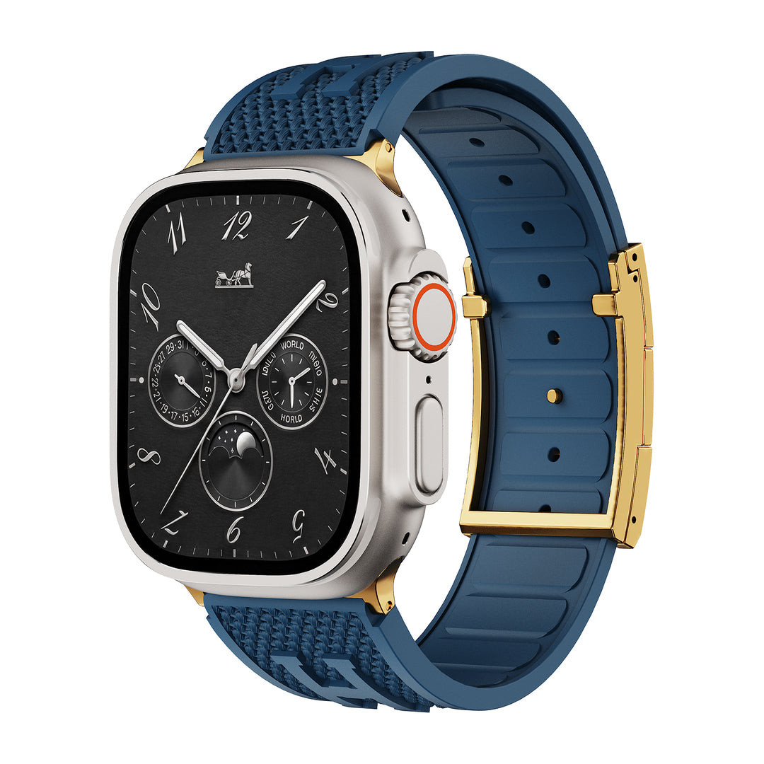 Weave Texture Silicone Band for Apple Watch