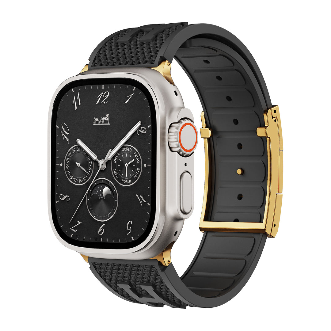 Weave Texture Silicone Band for Apple Watch