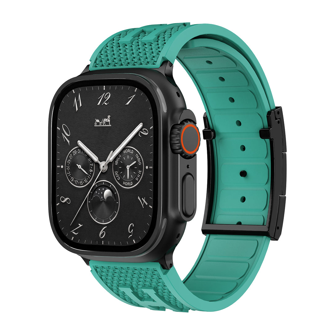 Weave Texture Silicone Band for Apple Watch