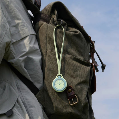 Luxury Leather Pendant Watch Holder Necklace
