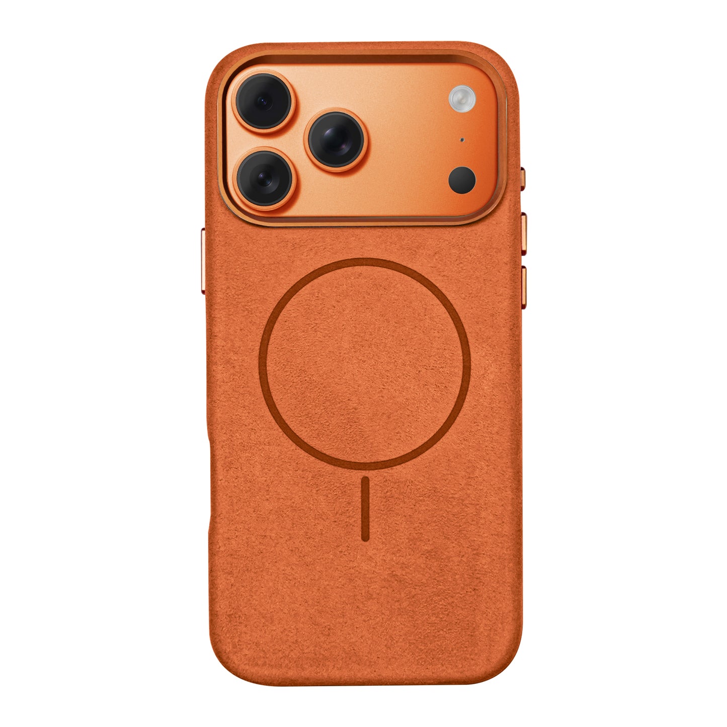 Fireside Glow Suede Magsafe iPhone Case