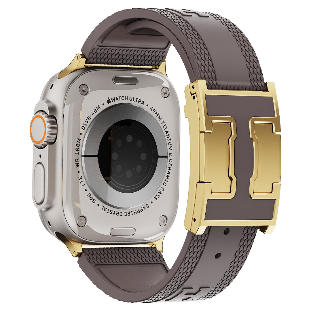 Silikonarmband mit magnetischer Schnalle für Apple Watch