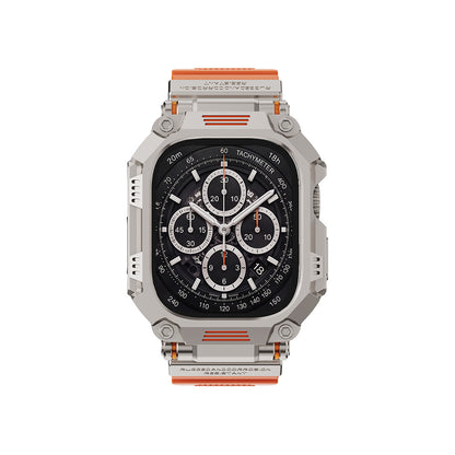 Titan Tactical Case & Silicone Band Set for Apple Watch