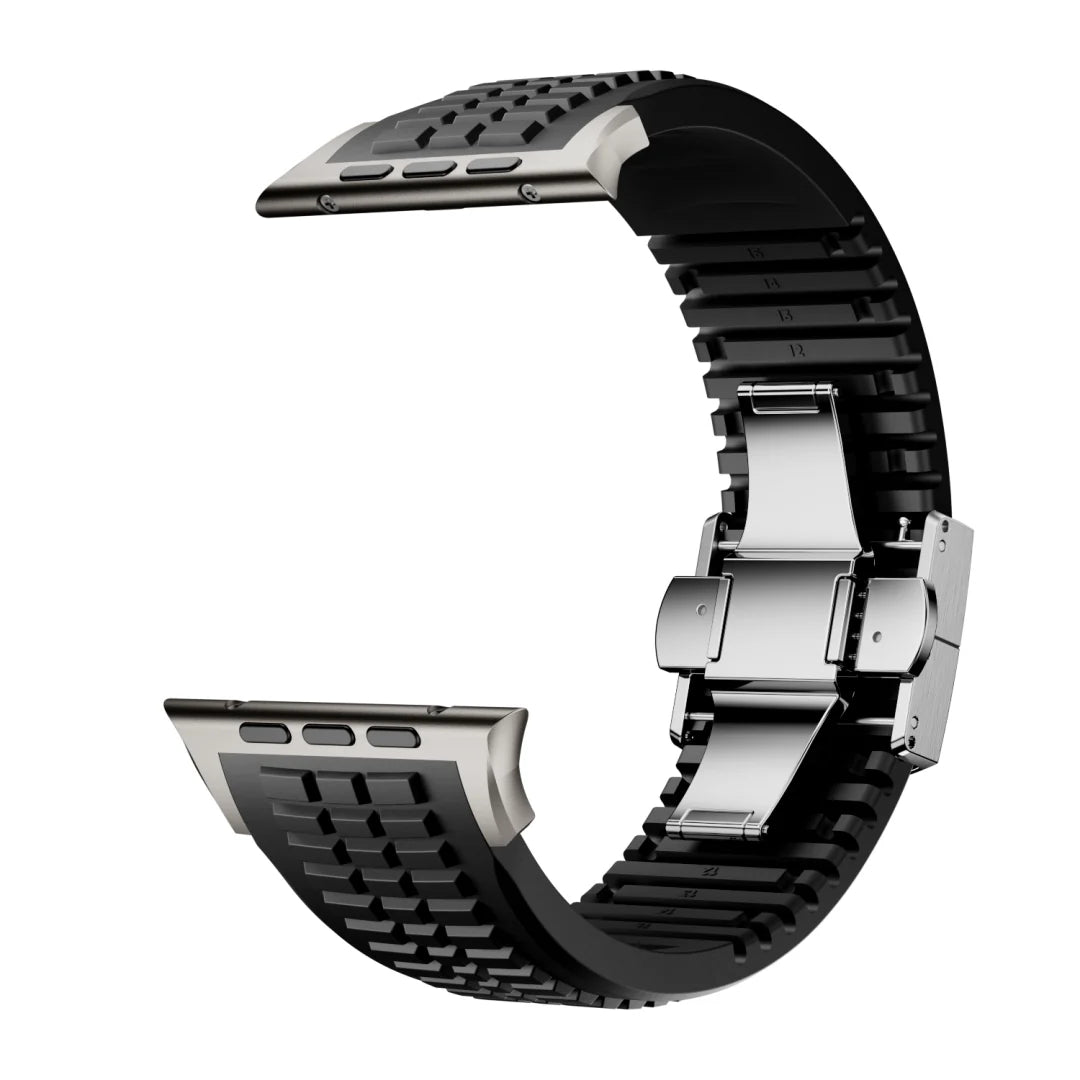 #Color_Black Band-Silver Buckle