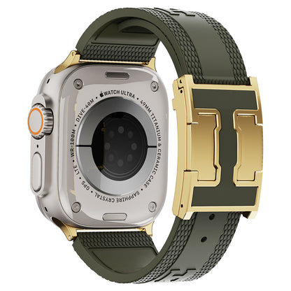 Silikonarmband mit magnetischer Schnalle für Apple Watch