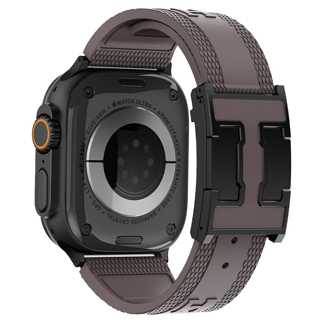 Silikonarmband mit magnetischer Schnalle für Apple Watch