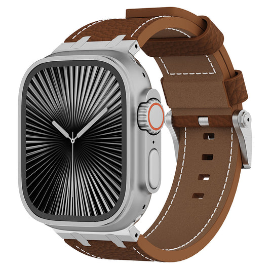 AP Lychee Leather Band For Apple Watch