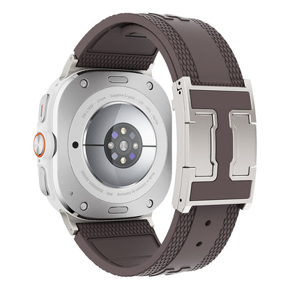 Silicone Magnetic Buckle Band For Galaxy Watch Ultra