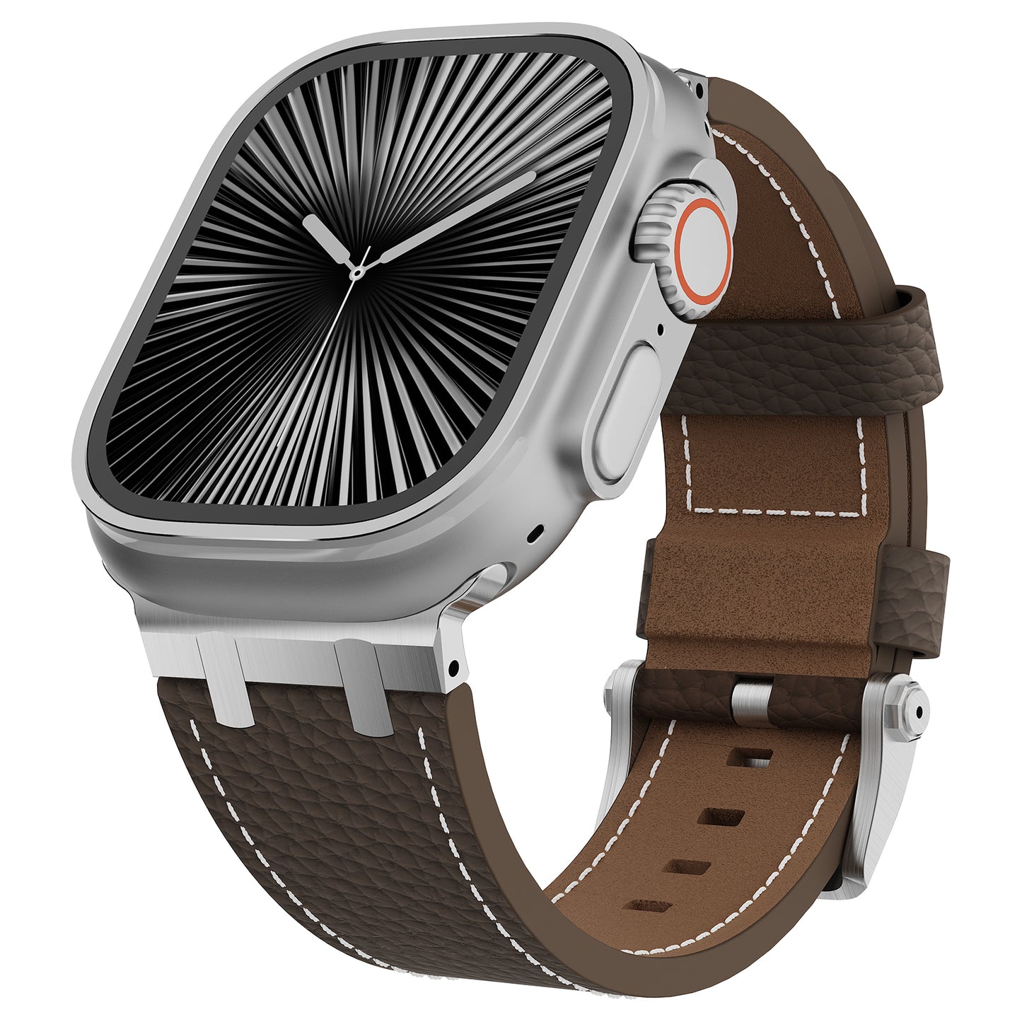 AP Lychee Leather Band For Apple Watch