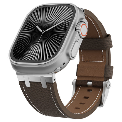 AP Lychee Leather Band For Apple Watch