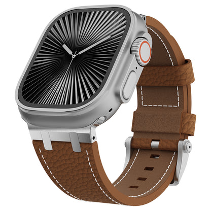 AP Lychee Leather Band For Apple Watch