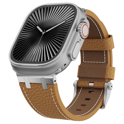 AP Lychee Leather Band For Apple Watch