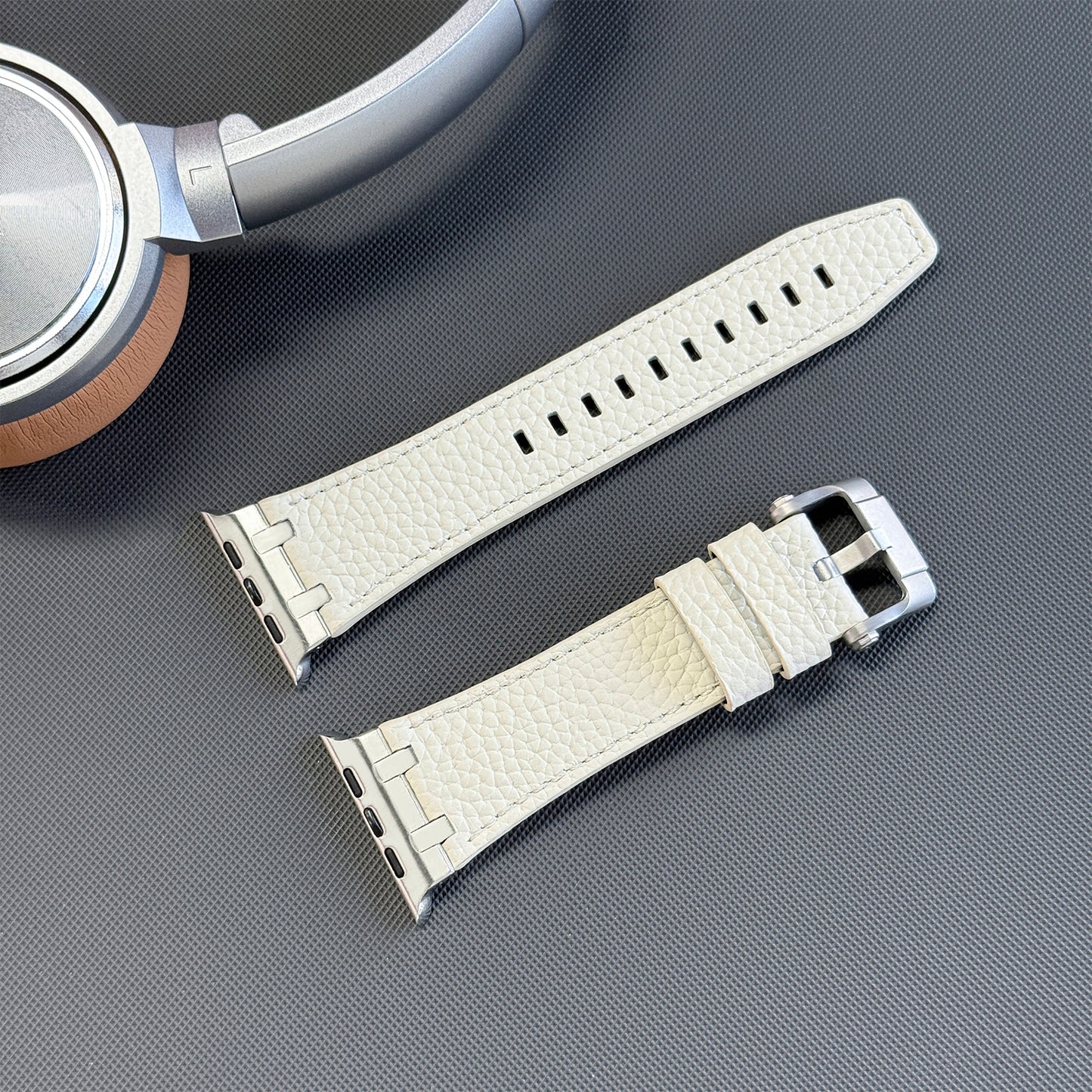 AP Lychee Leather Band For Apple Watch