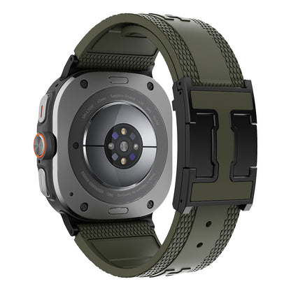 Silicone Magnetic Buckle Band For Galaxy Watch Ultra