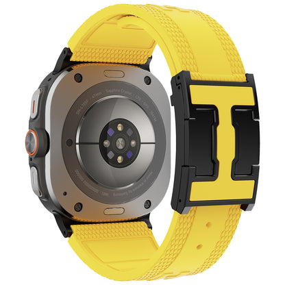 Silicone Magnetic Buckle Band For Samsung Galaxy Watch Ultra