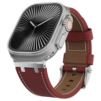 AP Lychee Leather Band For Apple Watch