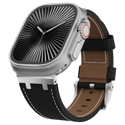 AP Lychee Leather Band For Apple Watch