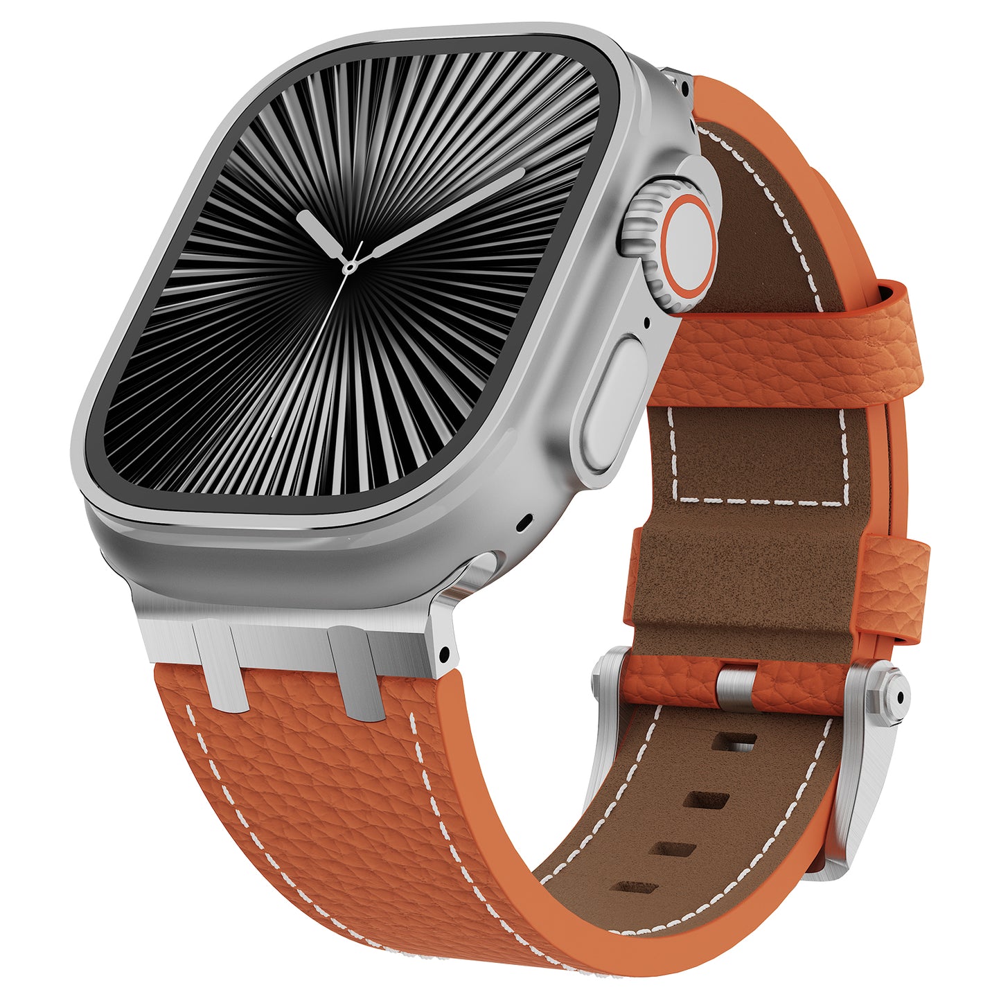 AP Lychee Leather Band For Apple Watch