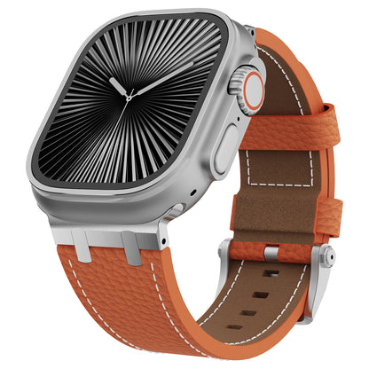 AP Lychee Leather Band For Apple Watch