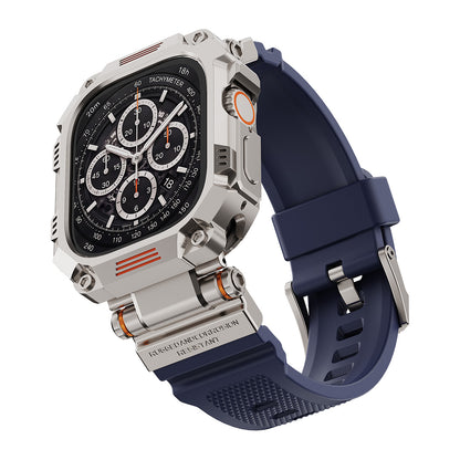 Titan Tactical Case & Silicone Band Set for Apple Watch