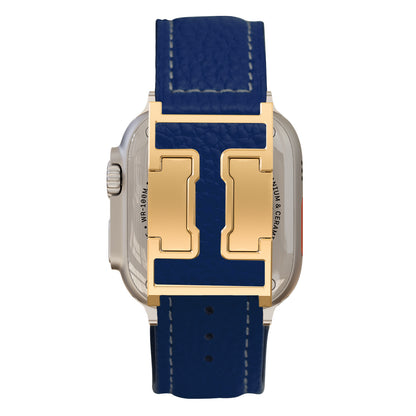 Lychee Leather Band For Apple Watch