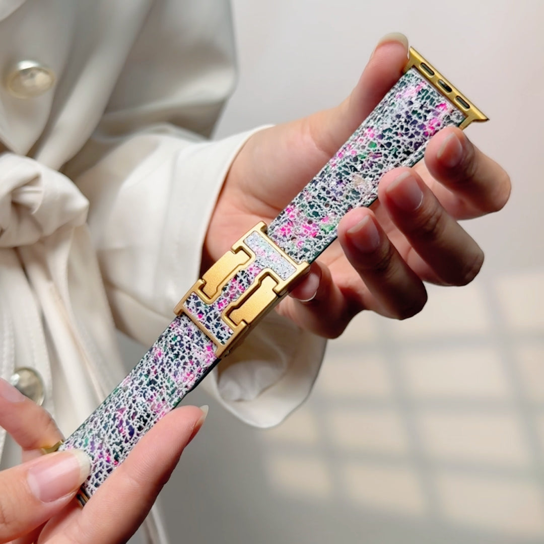 Leather Strap For Apple Watch