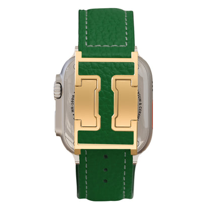 Lychee Leather Band For Apple Watch