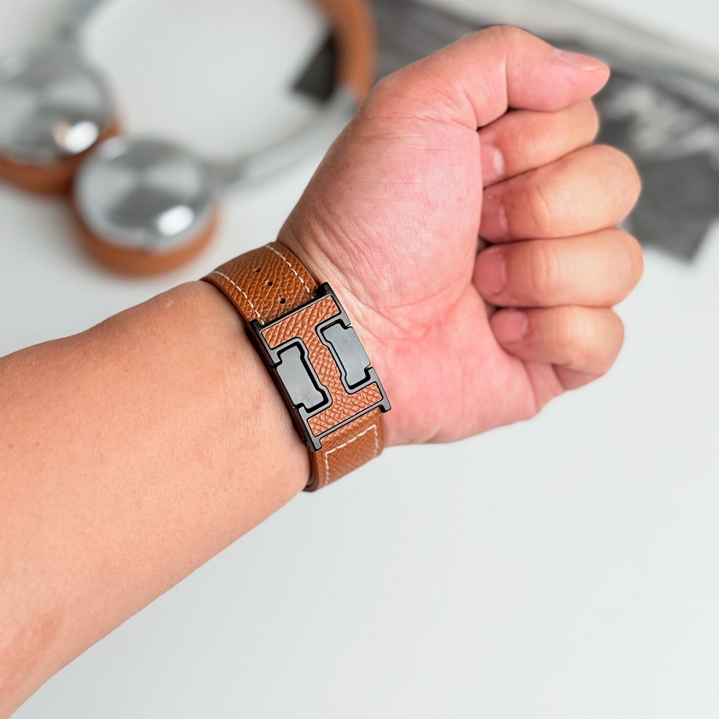 Leather Band For Apple Watch