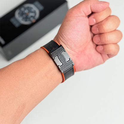 Magnetic Leather & Silicone Band For Samsung Galaxy Watch Ultra